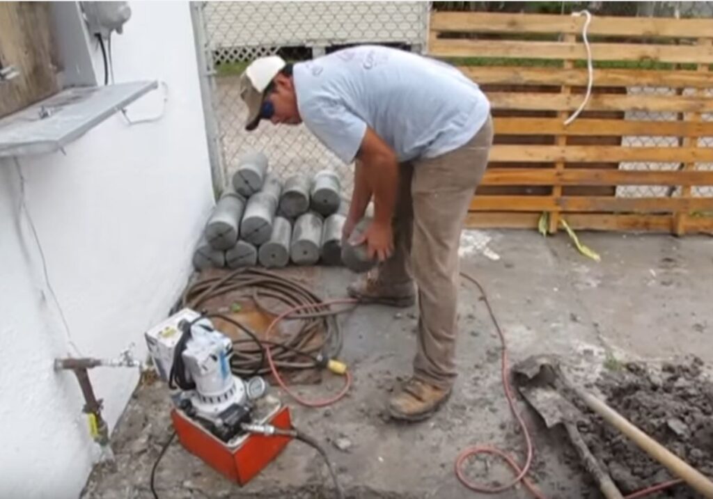 Slab Pier Installation in Destin, FL